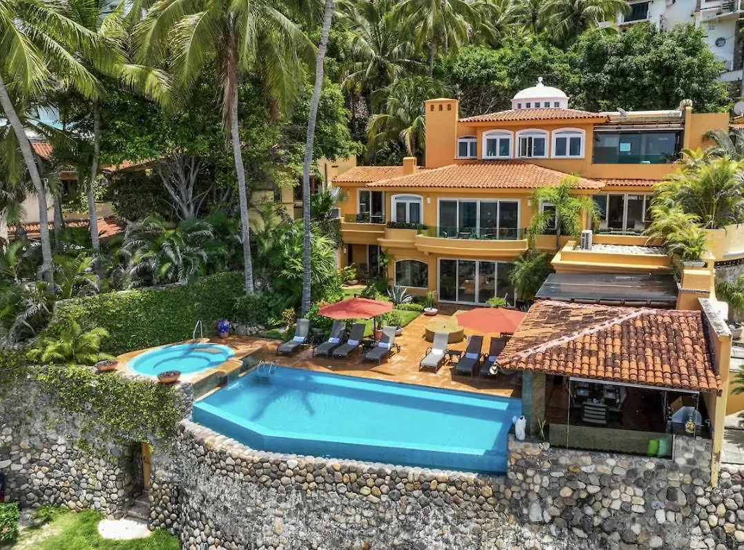 Beachfront Sagitario Villa In Puerto Vallarta!